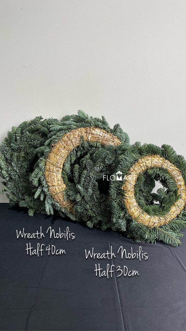 Wreath Nobilis Half Wreath Nobilis Half