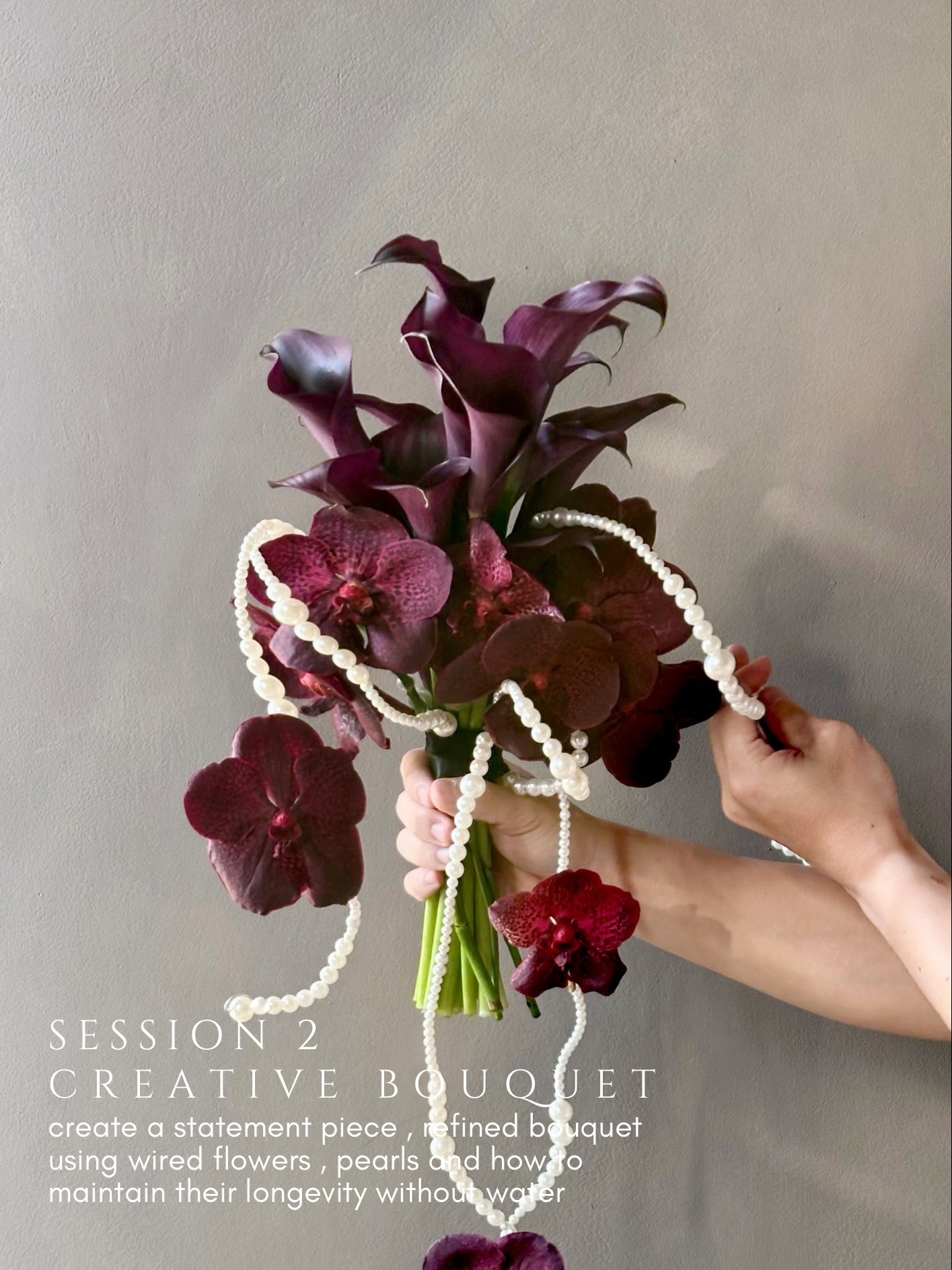 Eve Floristry Workshop Vol 8 Session 2 at Flomart Jakarta