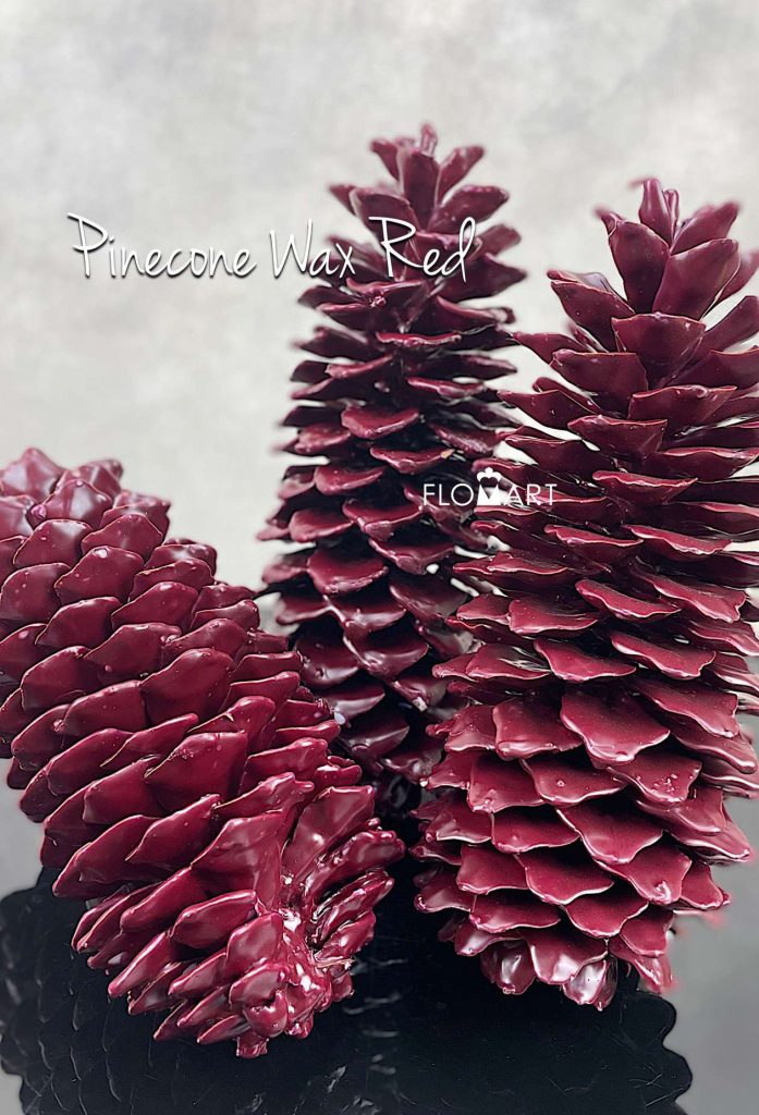 Pinecone Wax Red